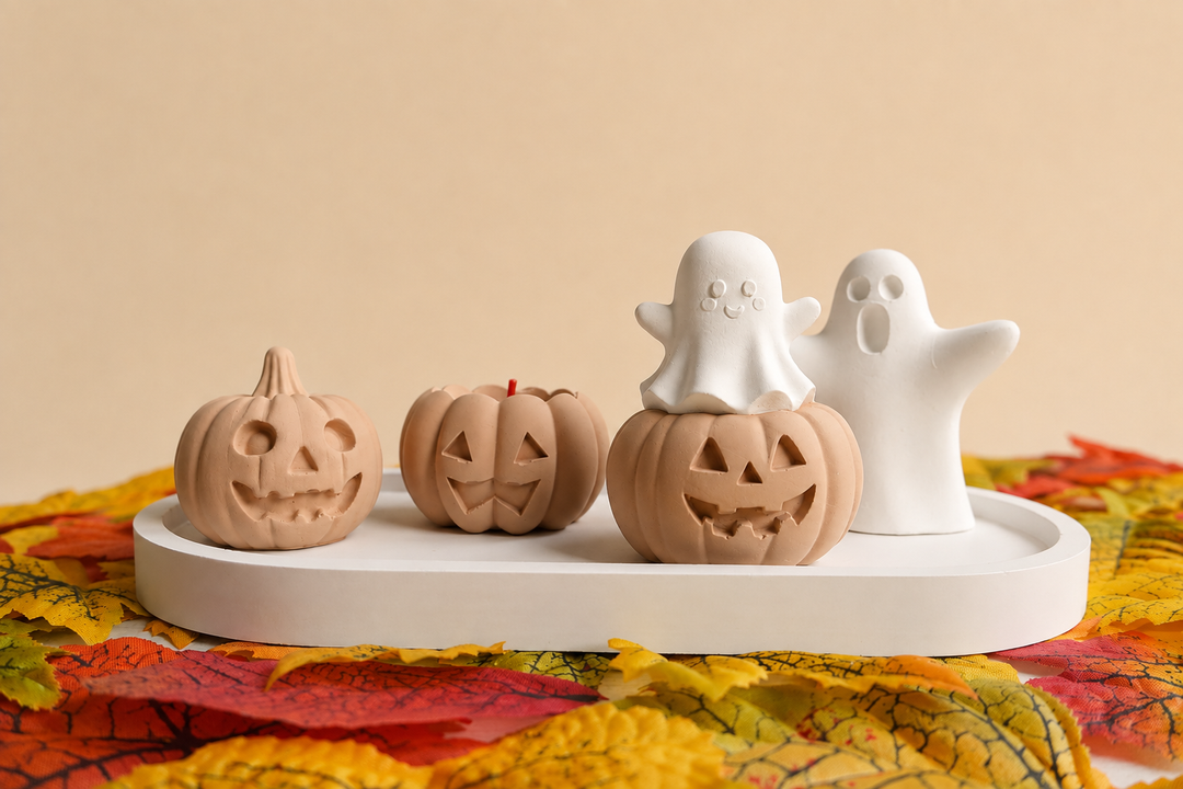 Stampo in Silicone Zucca Portacandela