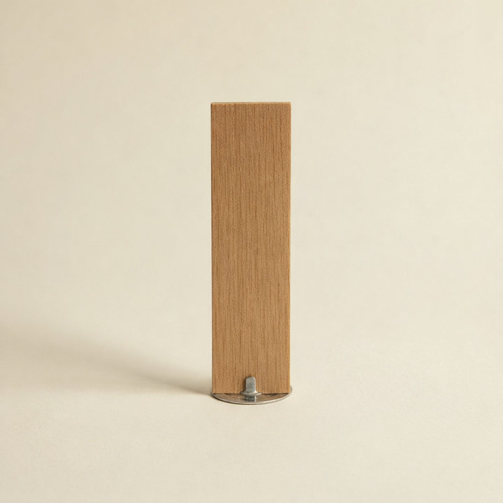 Stoppini di legno scuro per candela di paraffina , L  0,9 - 1,2 - 1,9 cm