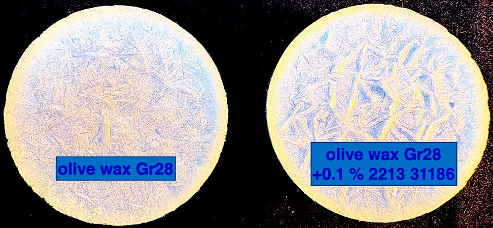 Additivo per aumentare l'effetto di cristallizzazione