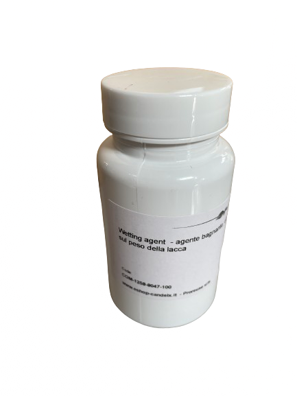 Agente bagnate per migliorare adesione della lacca  sulla cera,  gr 100