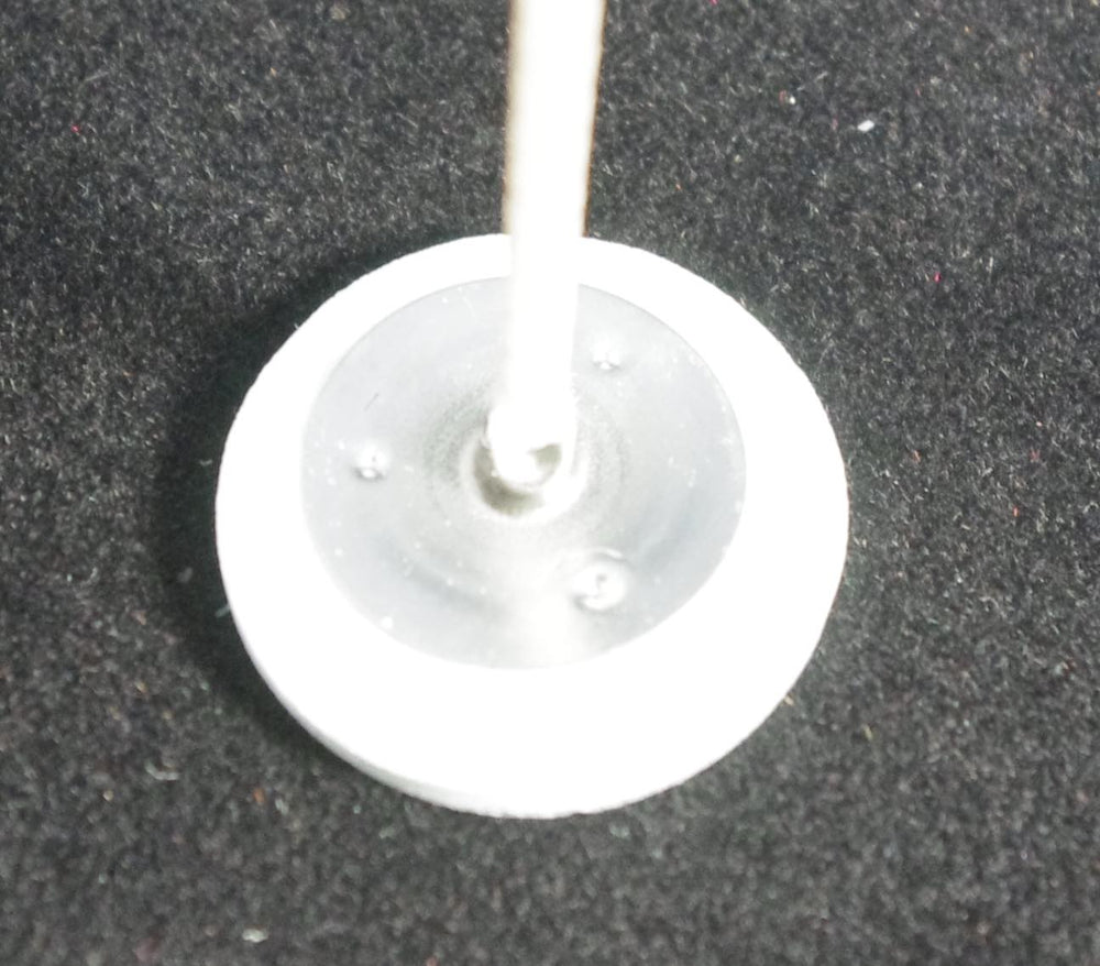 Biadesivi BIANCO per stoppino, 20 mm, 140 pezzi