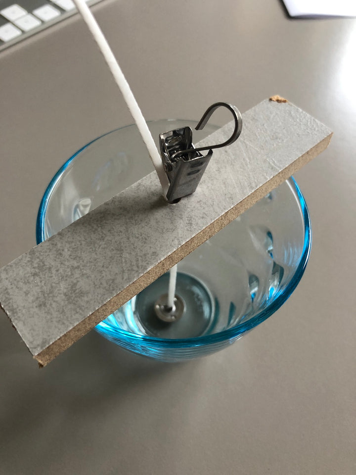 Biadesivi trasparente  per stoppino, diametro 15 mm, 200 pezzi