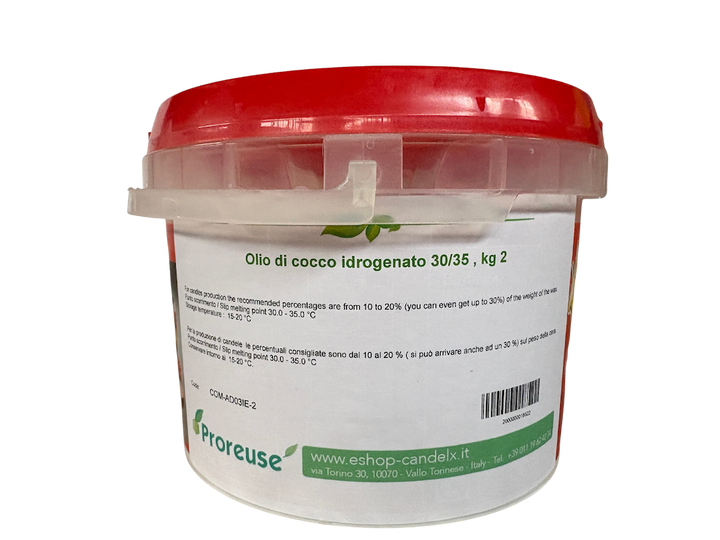 Burro di cocco idrogenato