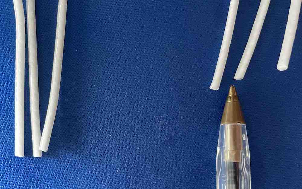 Campioni stoppini cerati per candele nei contenitori - 3 pz. per 4 tipi