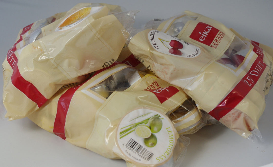 Candela Tealight profumati all'arancia