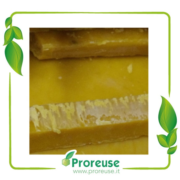 Cera d'api gialla pura - panetti da 1 kg