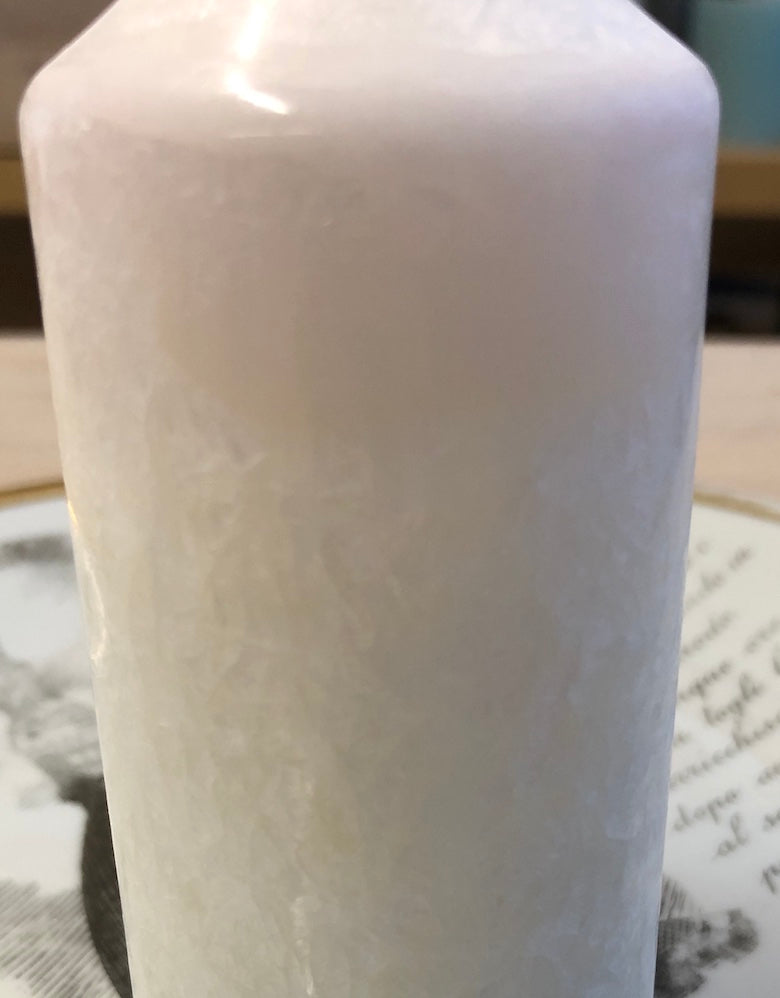 Cera di oliva GR28 per candele negli stampi con cristalli