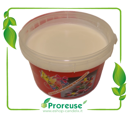 Cera vegetale : cera di soia e palma per candele da esterno, 2,1 kg