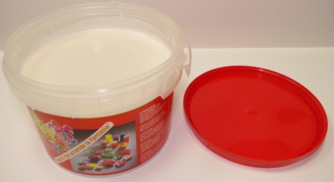 Cera vegetale : cera di soia e palma per candele da esterno, 2,1 kg