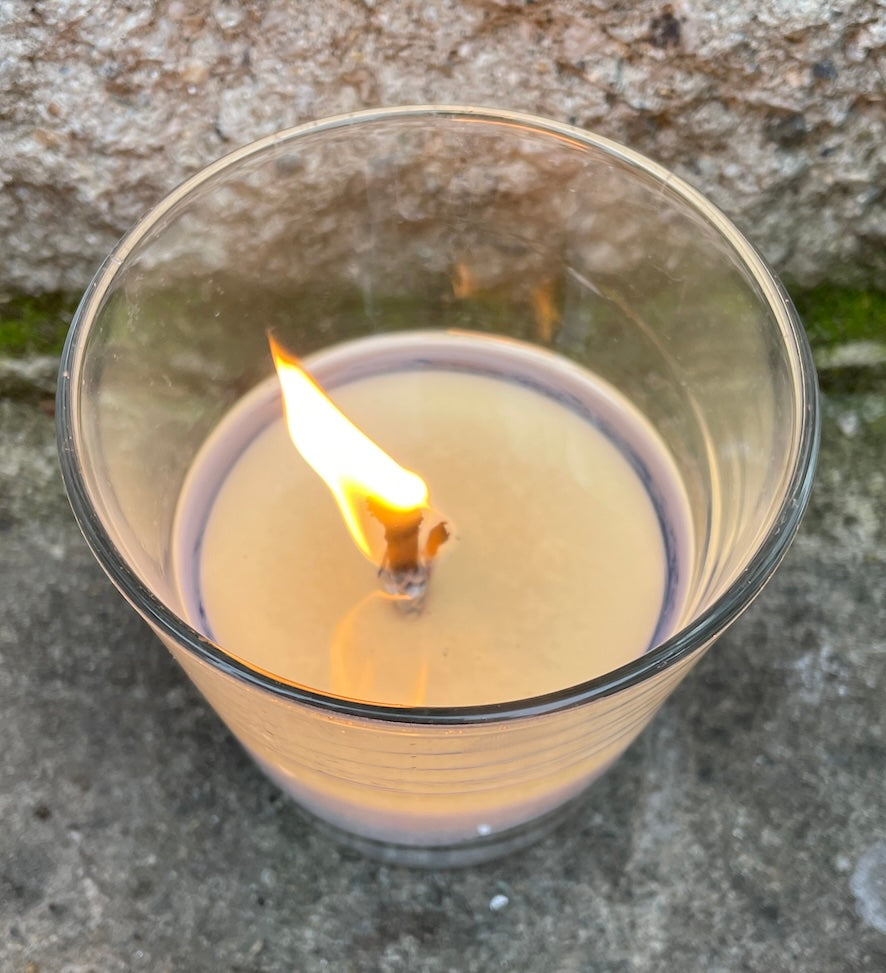 Cera vegetale : cera di soia e palma per candele da esterno, 2,1 kg