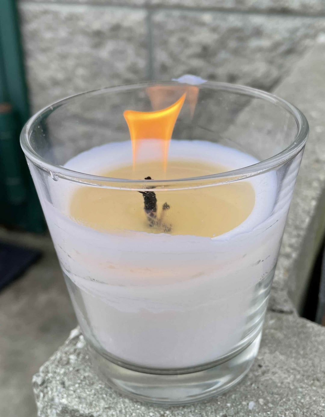 Cera vegetale : cera di soia e palma per candele da esterno, 2,1 kg