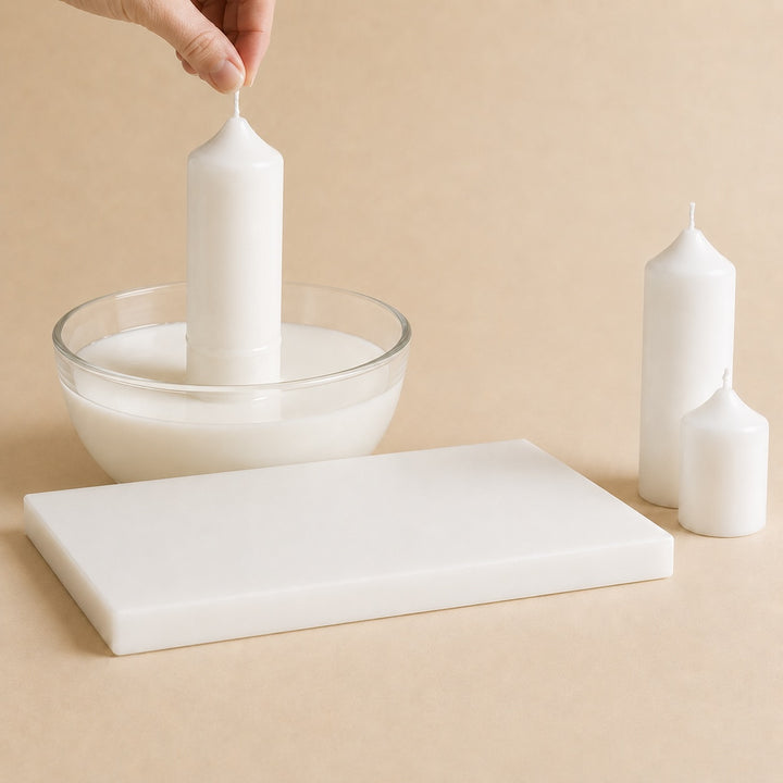 Cera Overdipping per Candele – Rivestimento Protettivo Lucido/Opaco