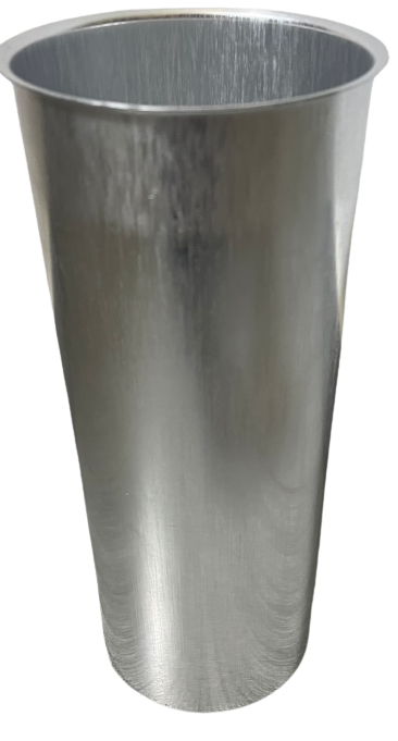 Cilindro in metallo per cera