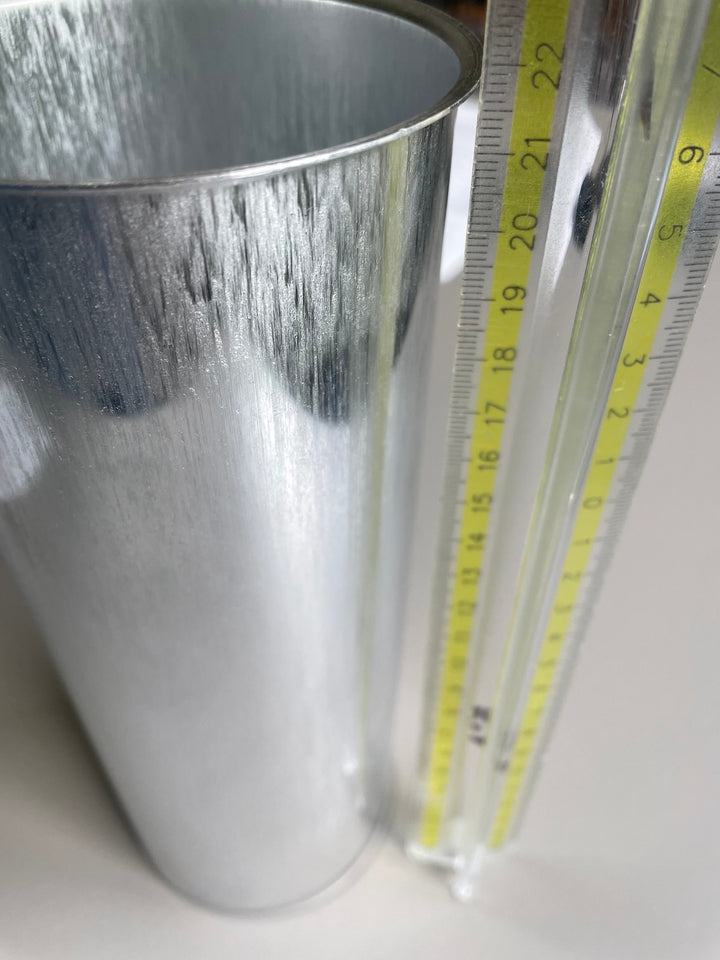 Cilindro in metallo per cera