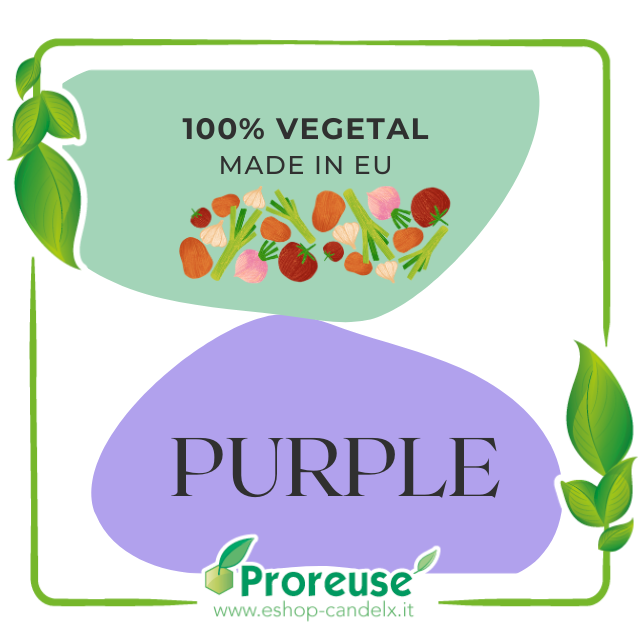 Colore Viola, liquido, 100 % vegetale, per cera o per diffusori d&
