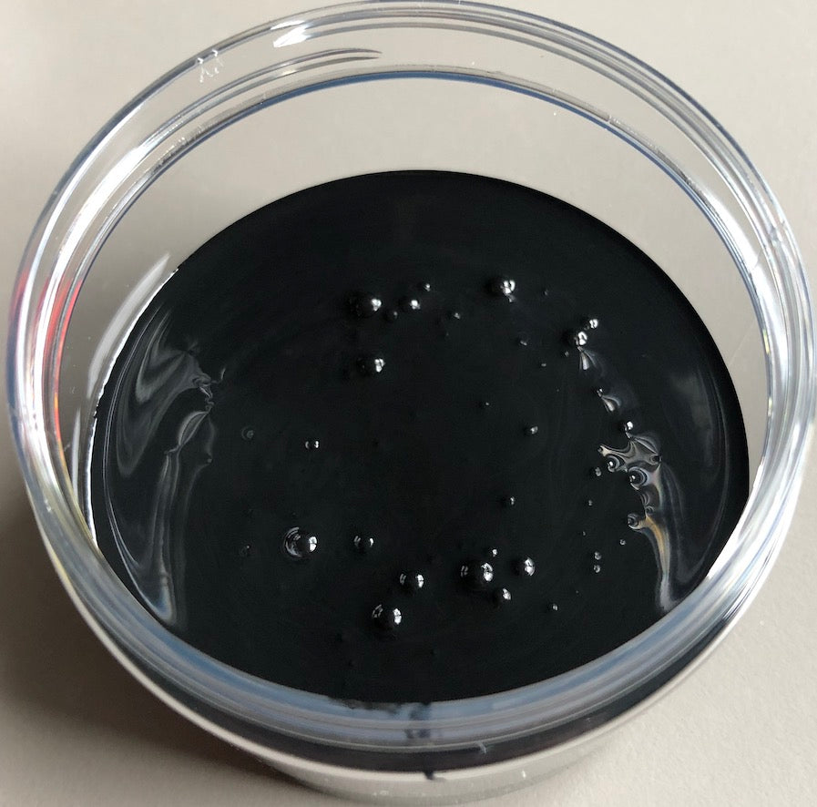 Colore acrilico nero, a pennello per cera o per gesso  (1290 24266)