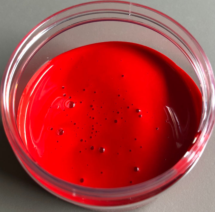 Colore acrilico rosso, a pennello , per cera o per gesso (1290 24263)