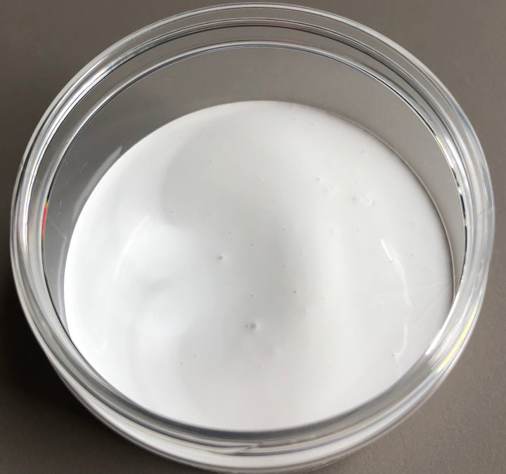 Colore bianco acrilico, a pennello , per cera o per gesso (1290 2591)