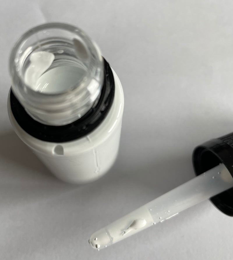 Colore liquido bianco per sapone a base di glicerina vegetale