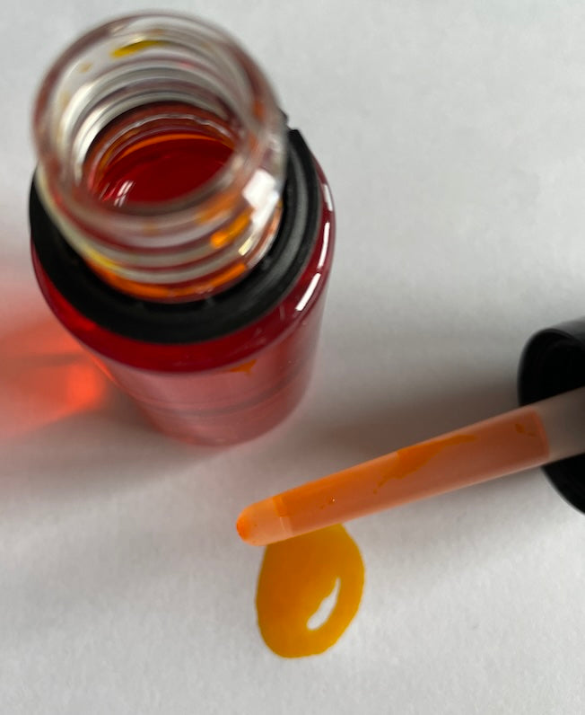 Colore liquido giallo per sapone a base di glicerina vegetale