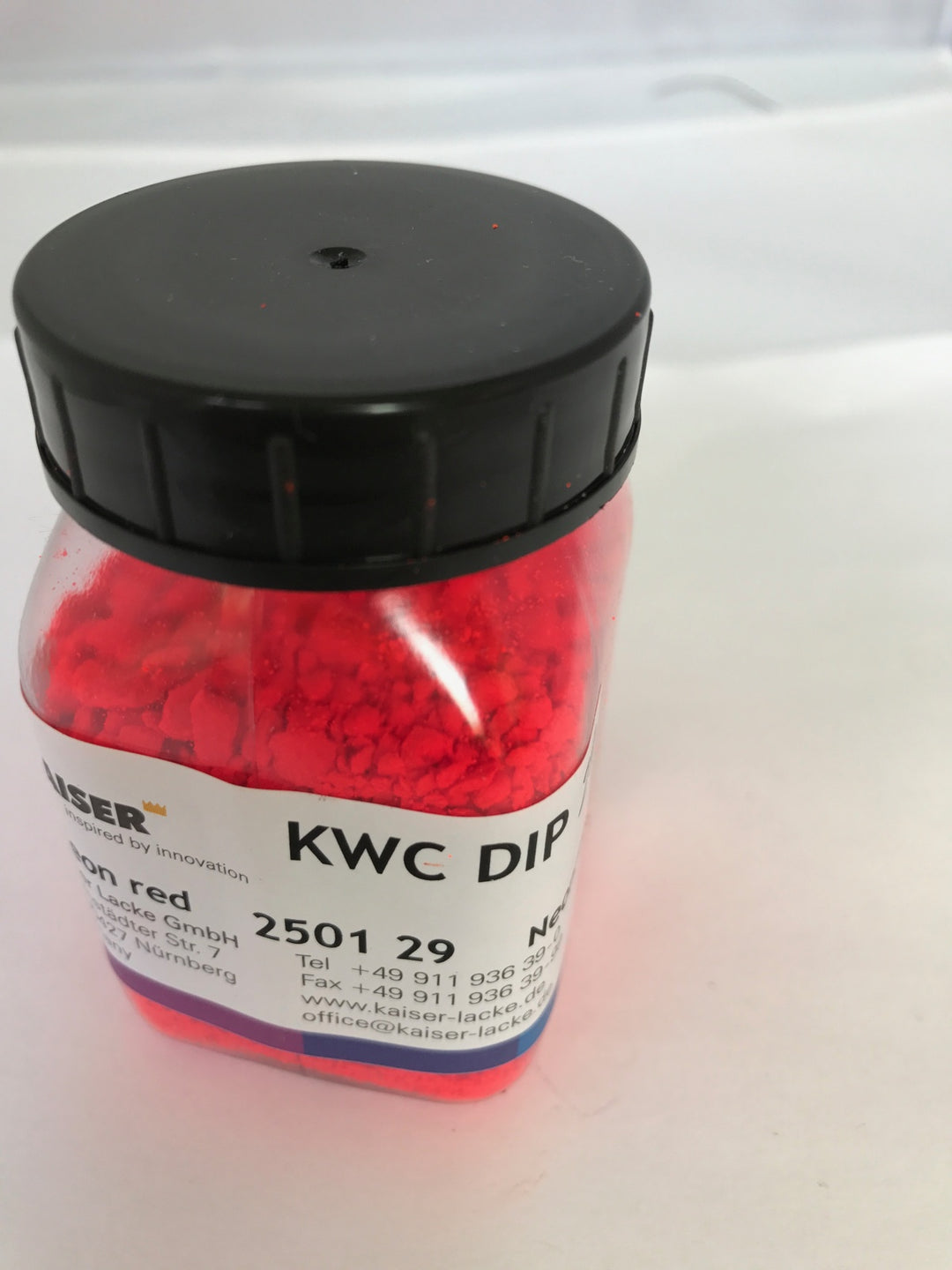 Colori fosforescente - NEON - ROSSO