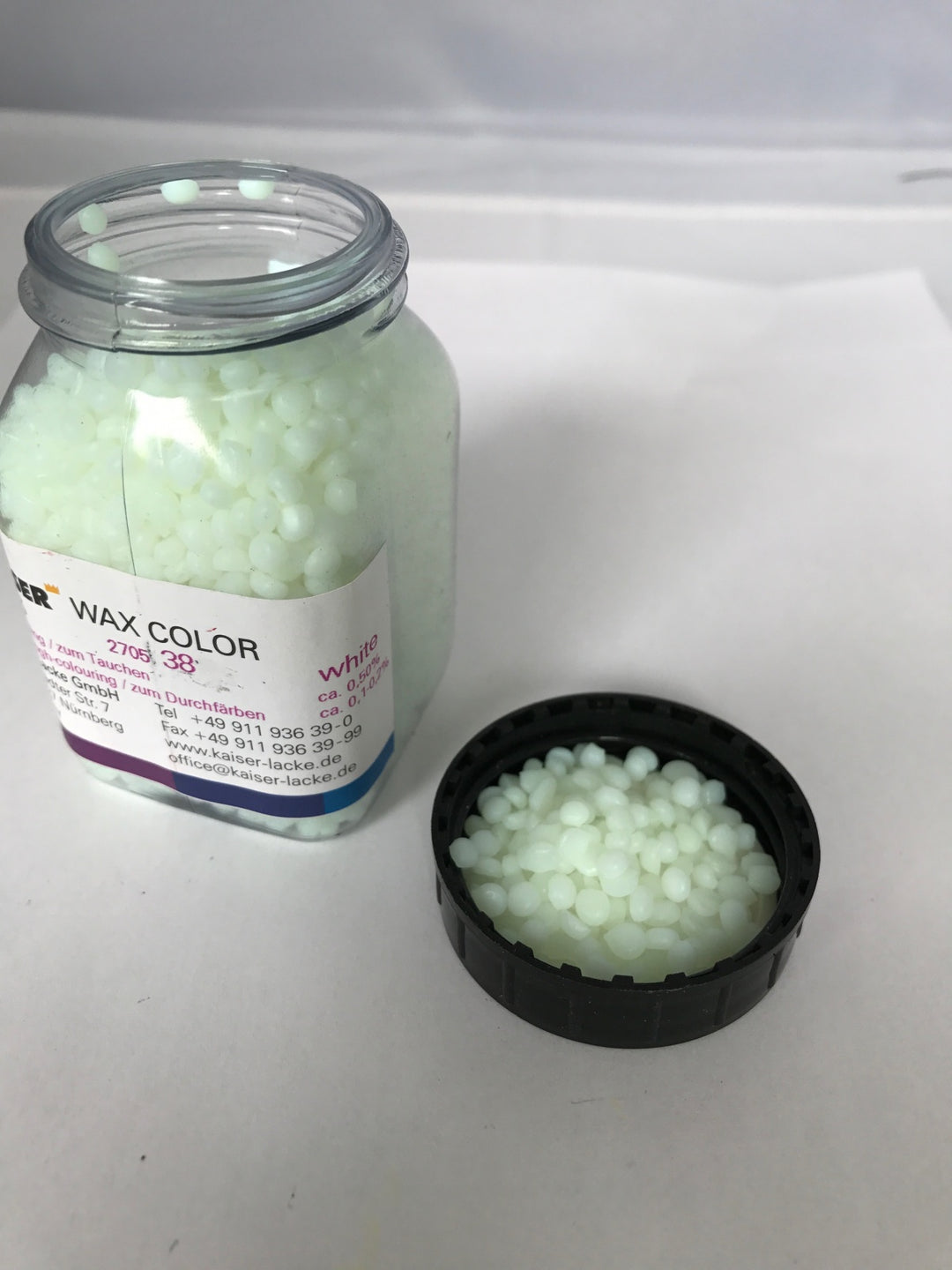 Colori per cera - ADDITIVO BIANCO