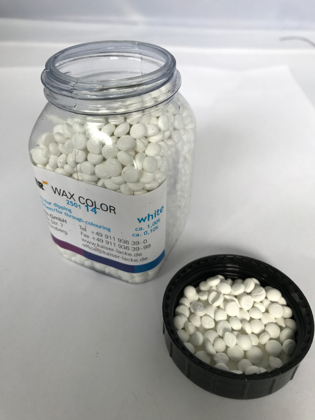 Colori per cera - BIANCO