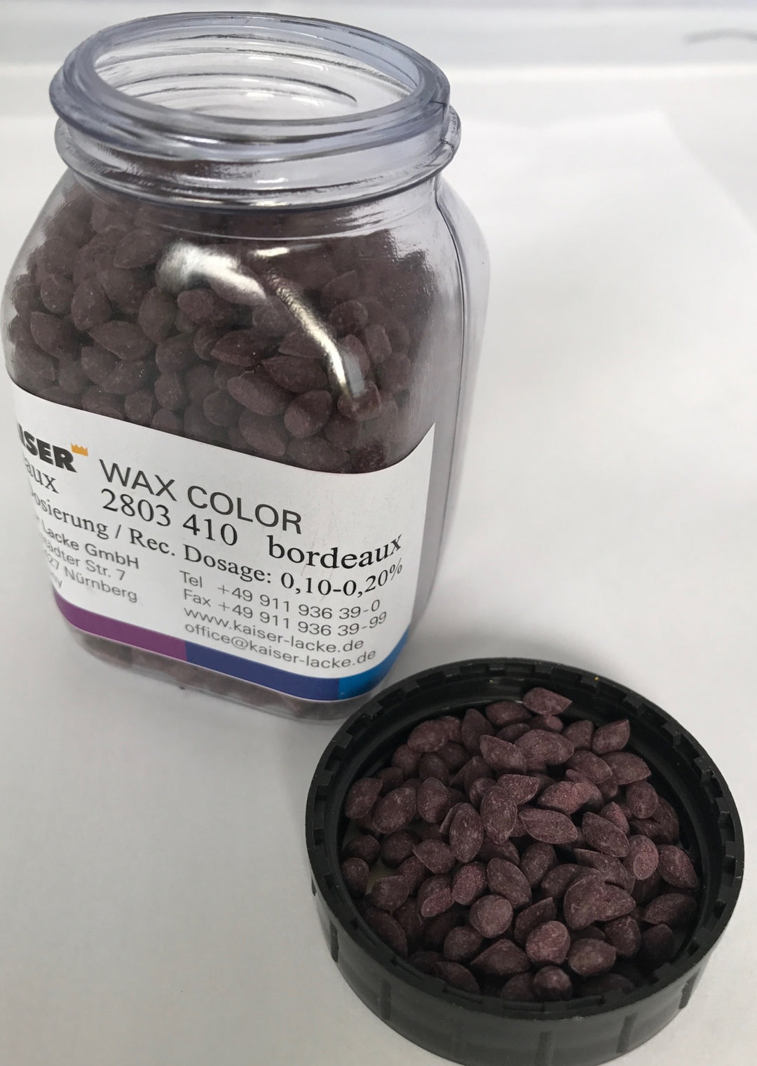 Colori per cera - BORDEAUX