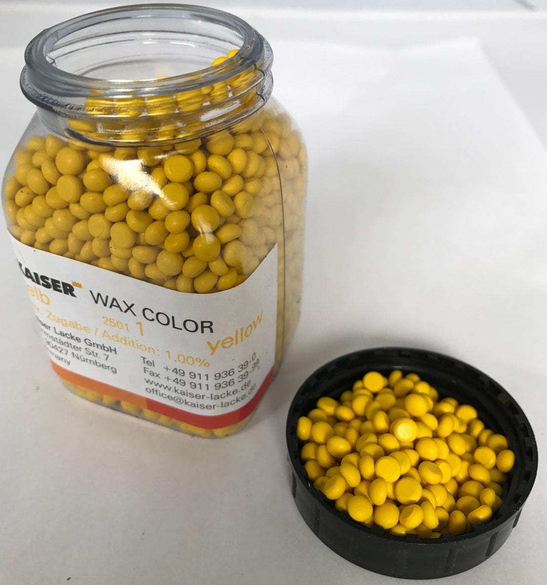 Colori per cera - GIALLO