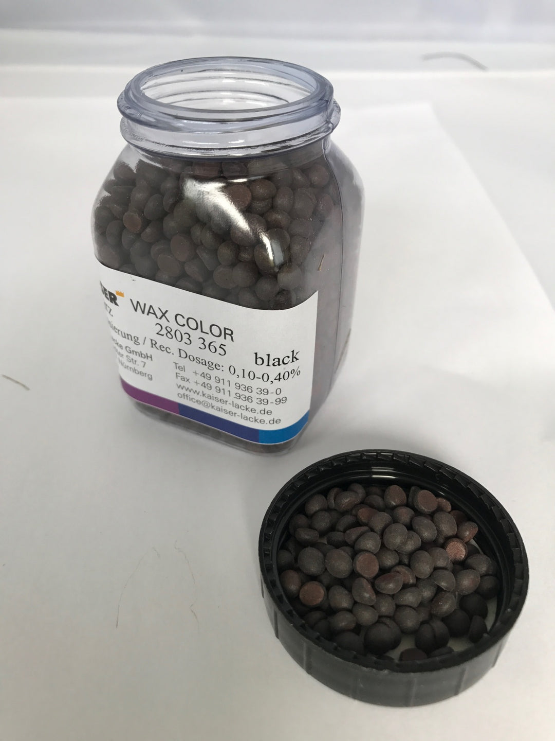 Colori per cera - NERO