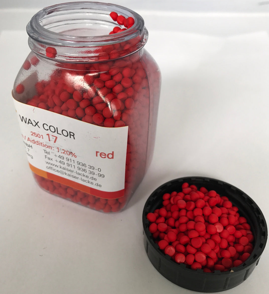 Colori per cera - ROSSO