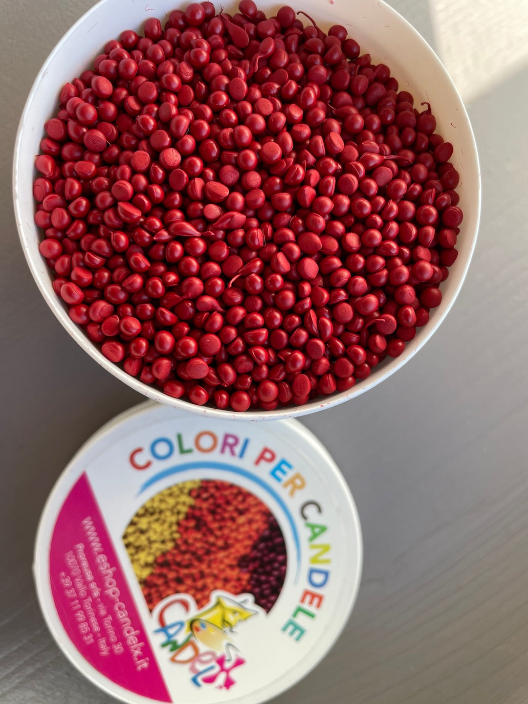 Colori per cera - ROSSO