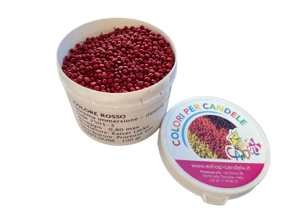 Colori per cera - ROSSO