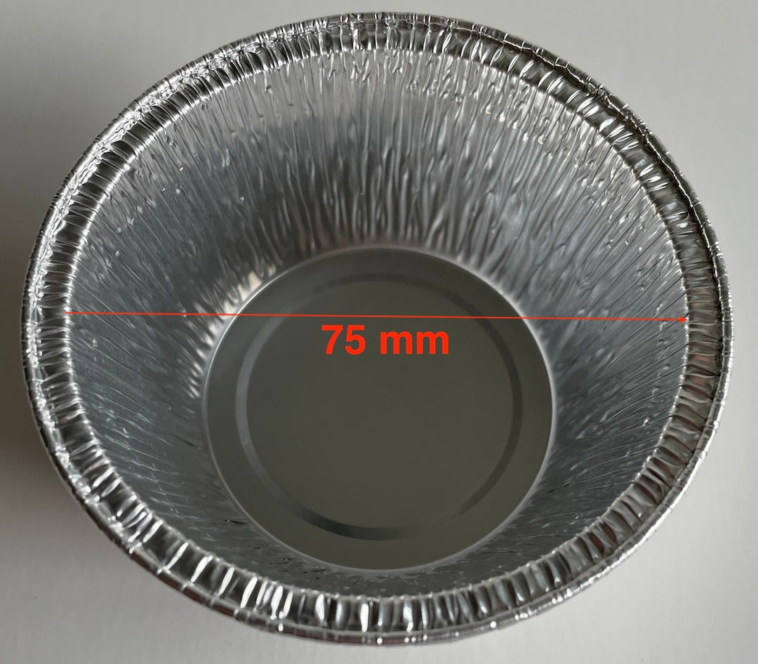 Contenitore di alluminio per candele - piccole fiaccole, 50 pz