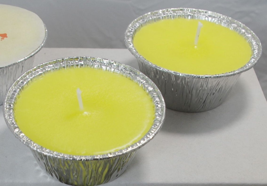 Contenitore di alluminio per candele - piccole fiaccole, 50 pz