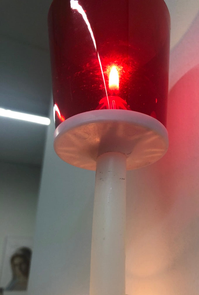 Flambeaux per processione - colore blu - Confezione da 36 pezzi