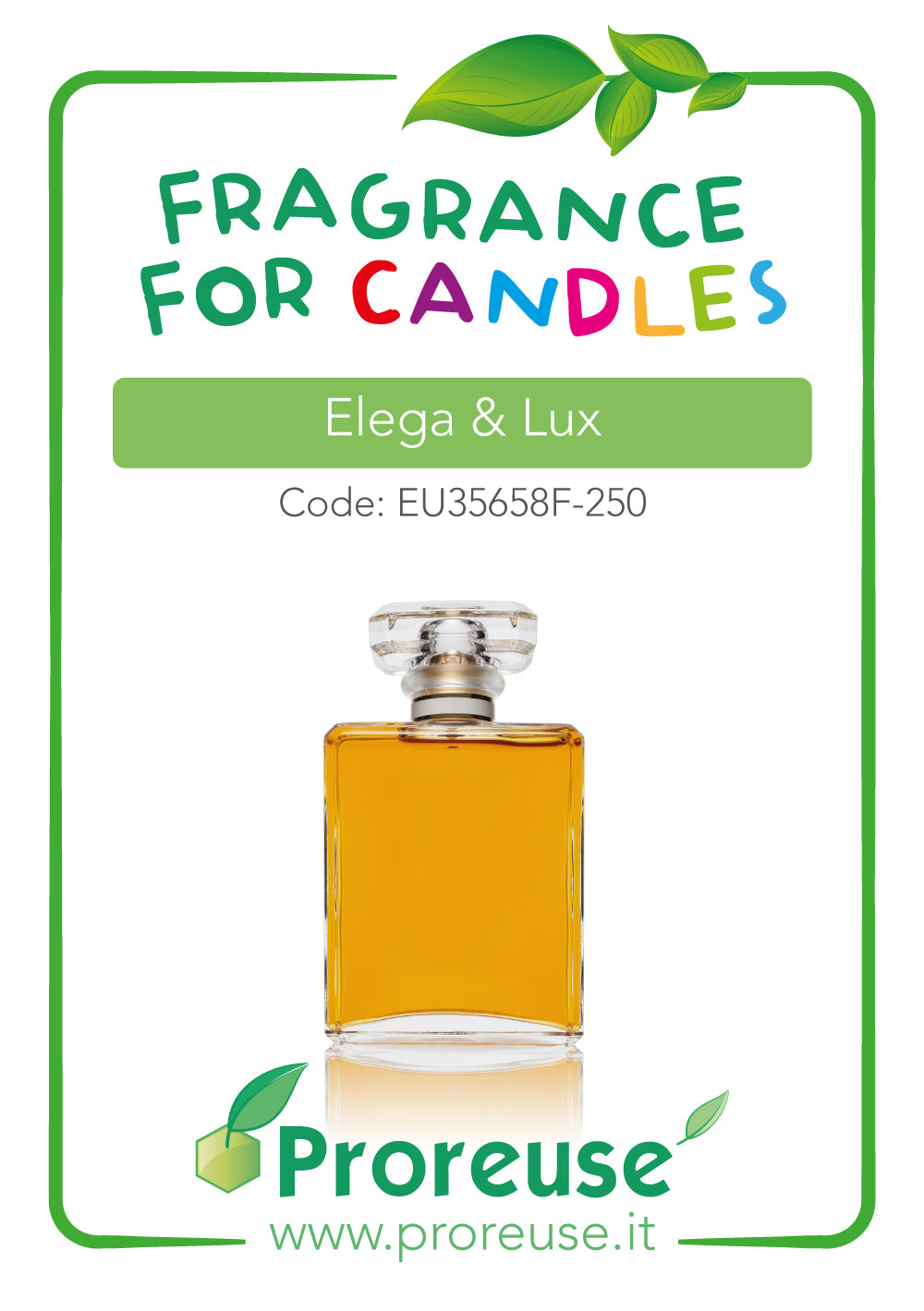 Fragranza: Elega&Lux - profumo francese elegante, schabby