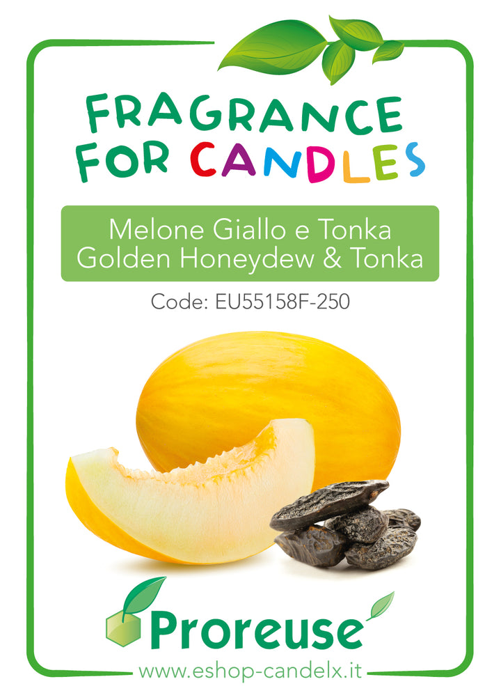 Fragranza: Melone giallo e tonka