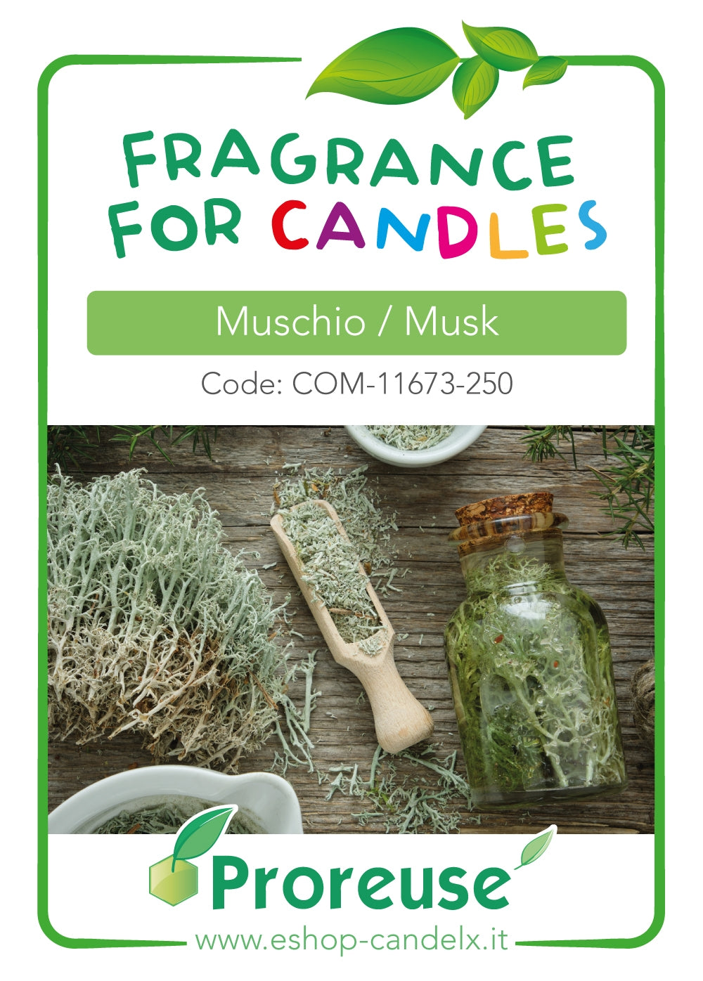 Fragranza al muschio