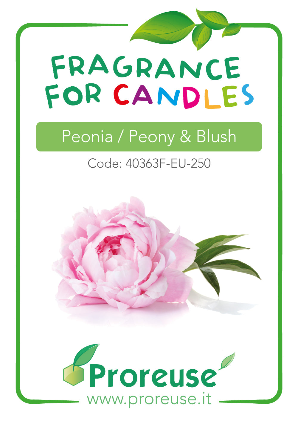 Fragranza alla peonia