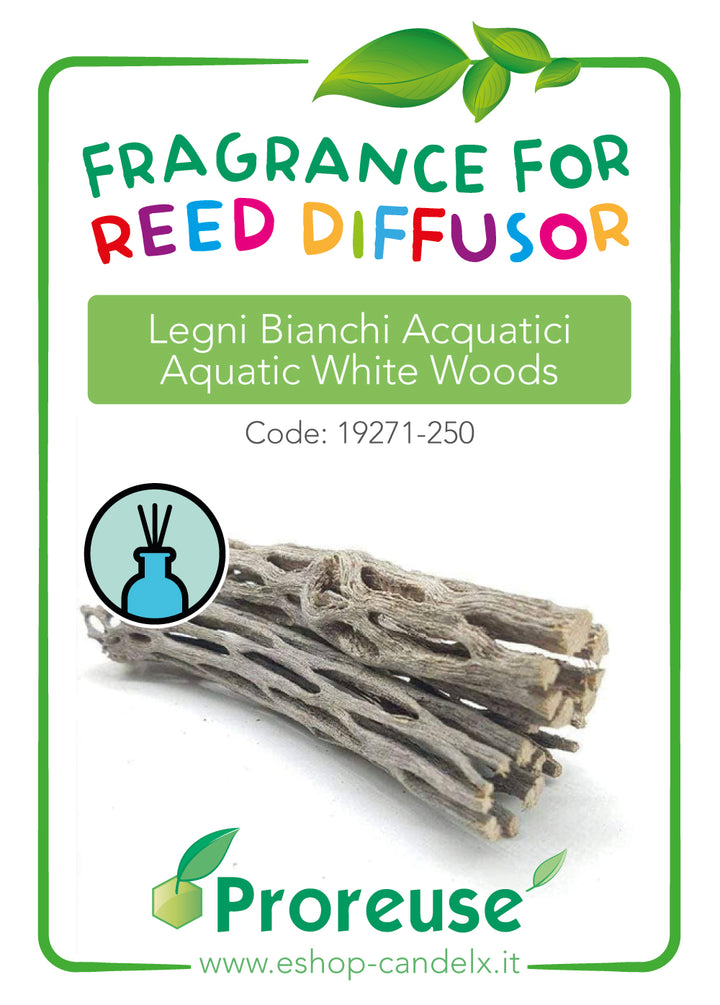 Fragranza concentrata per diffusori : Legni bianchi acquatici