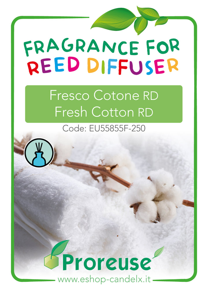Fragranza per diffusori: Fresco Cotone RD