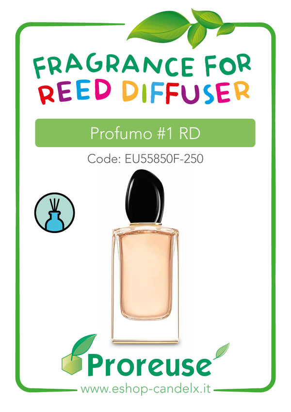 Fragranza per diffusori: Profumo n.1 RD tipo Giorgio Armani