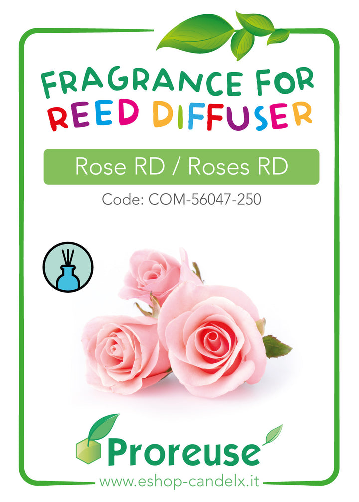 Fragranza per diffusori: Rosa RD