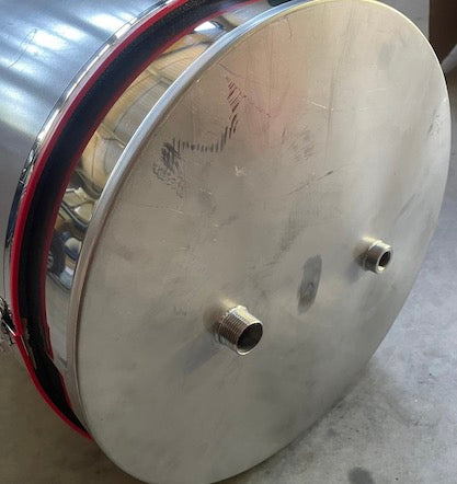 Fusore per cera a doppia parete , capacità 70 lt