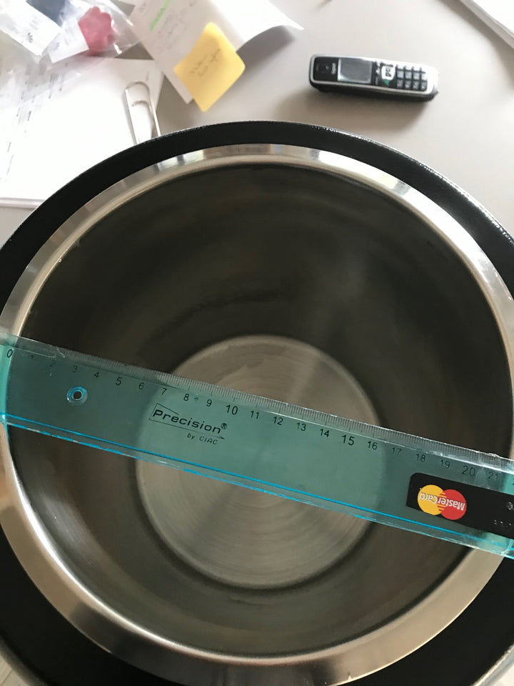 Fusore per cera di soia, cere vegetali e paraffina, 10 lt