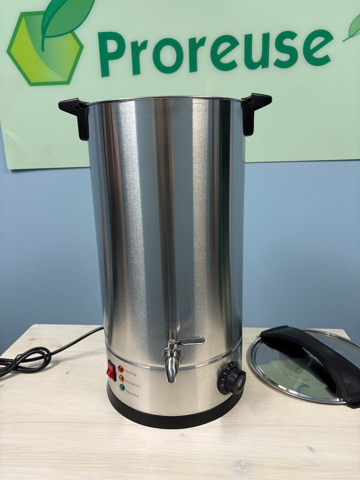 Fusore per cera di soia, cere vegetali e paraffina, 15 lt