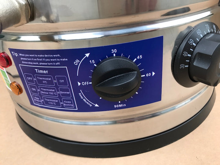 Fusore per cera di soia, cere vegetali e paraffina, 28 lt