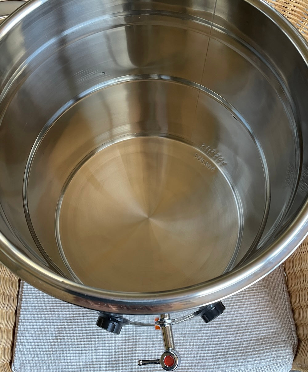 Fusore per cera di soia, cere vegetali, paraffina, 30 lt