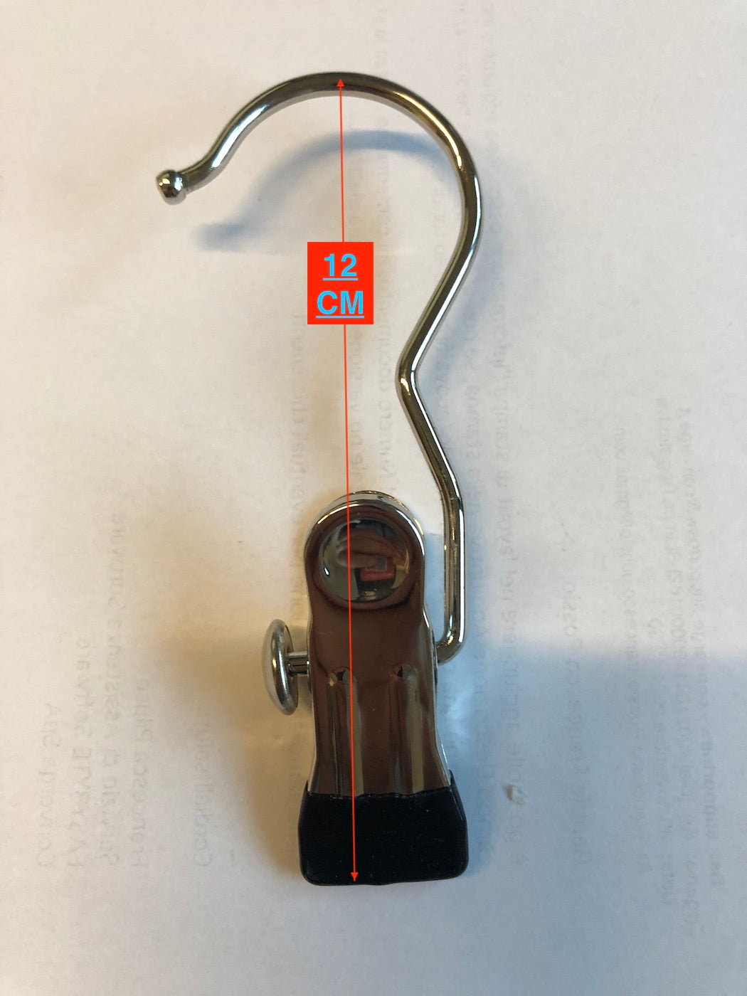 Gancio grande per candela , lunghezza tot. 11 cm, confezione da 5 pezzi